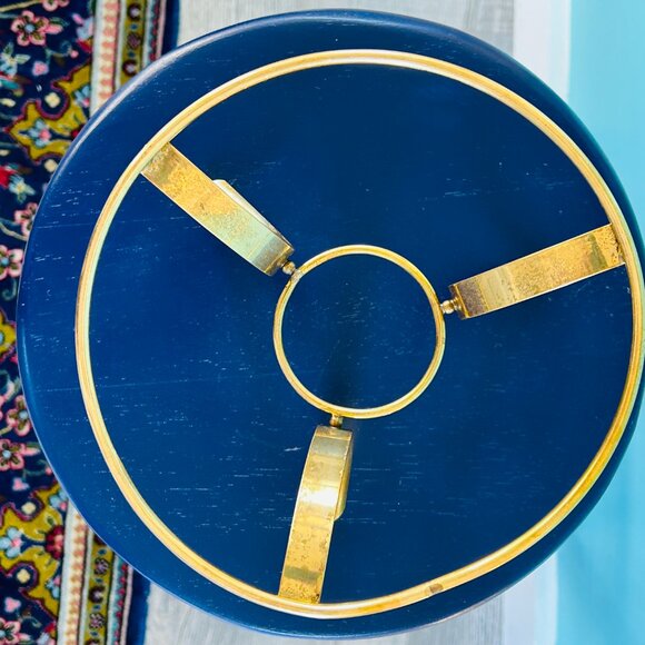 Vintage MCM Copper & Brass Skillet Dish Set - Picture 11 of 13